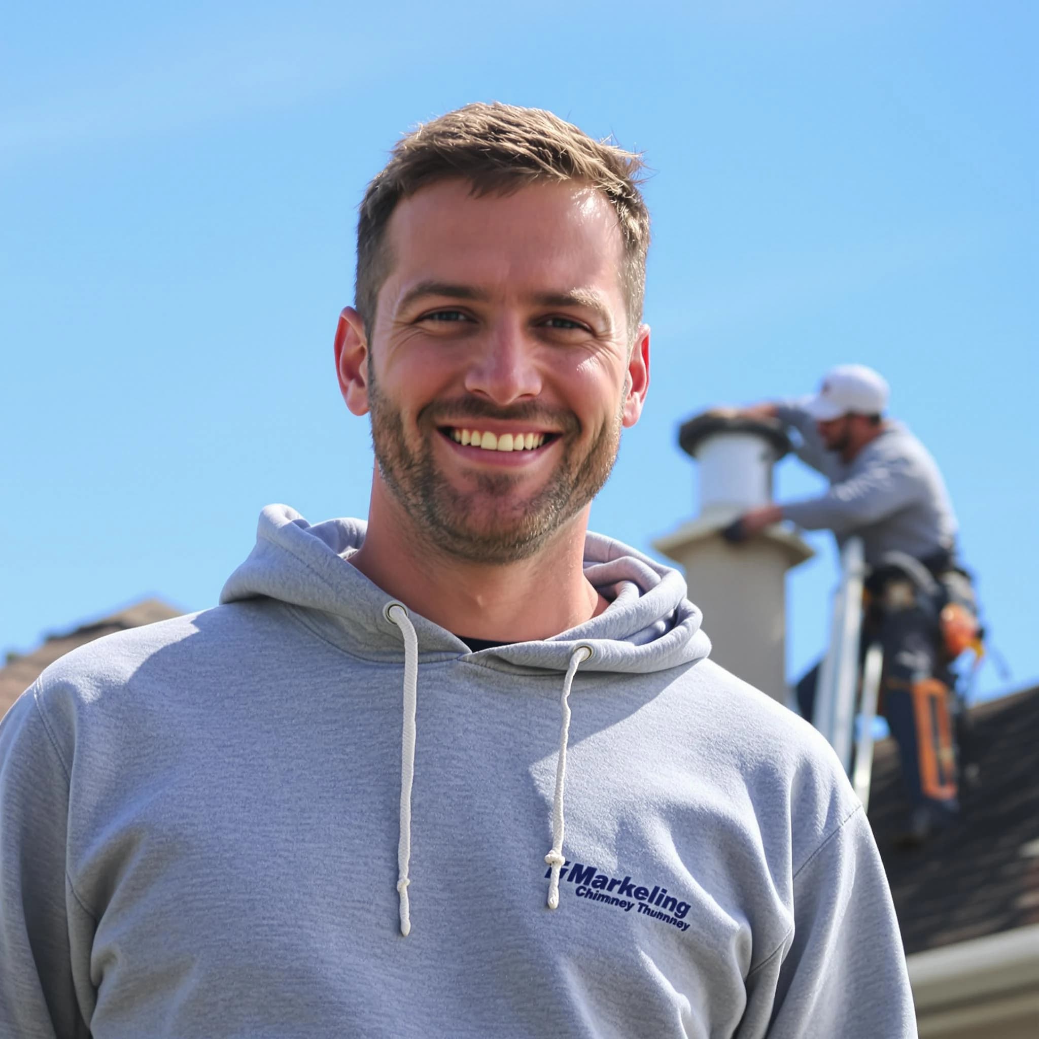 The Bon Air Chimney Sweep team.